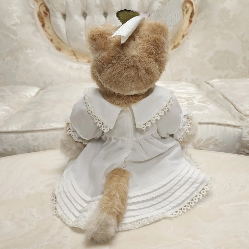 Bearington Collection Poseable Plush Cat Rare - Picture 4 of 7